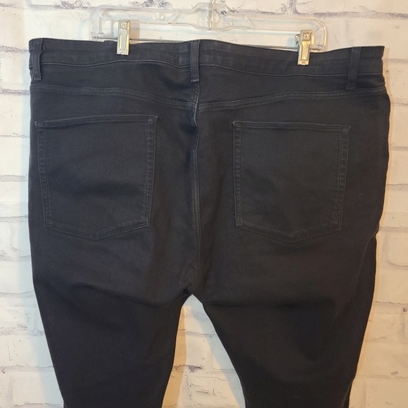 Asos Design Women's Plus Size Black Jeans - Picture 4 of 5